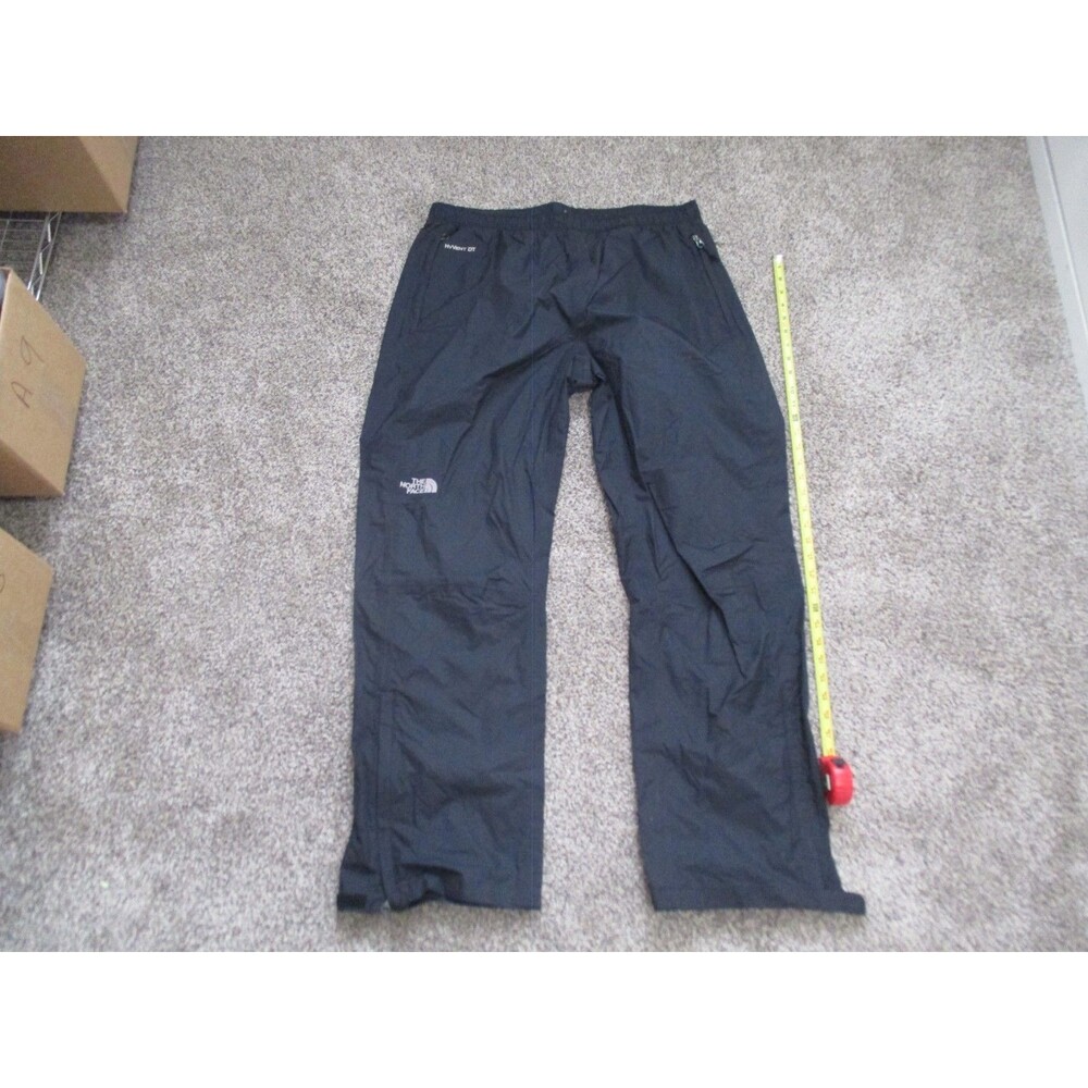 The North Face HyVent DT Rain Pants Mens XL Black Waterproof Hiking Outdoor